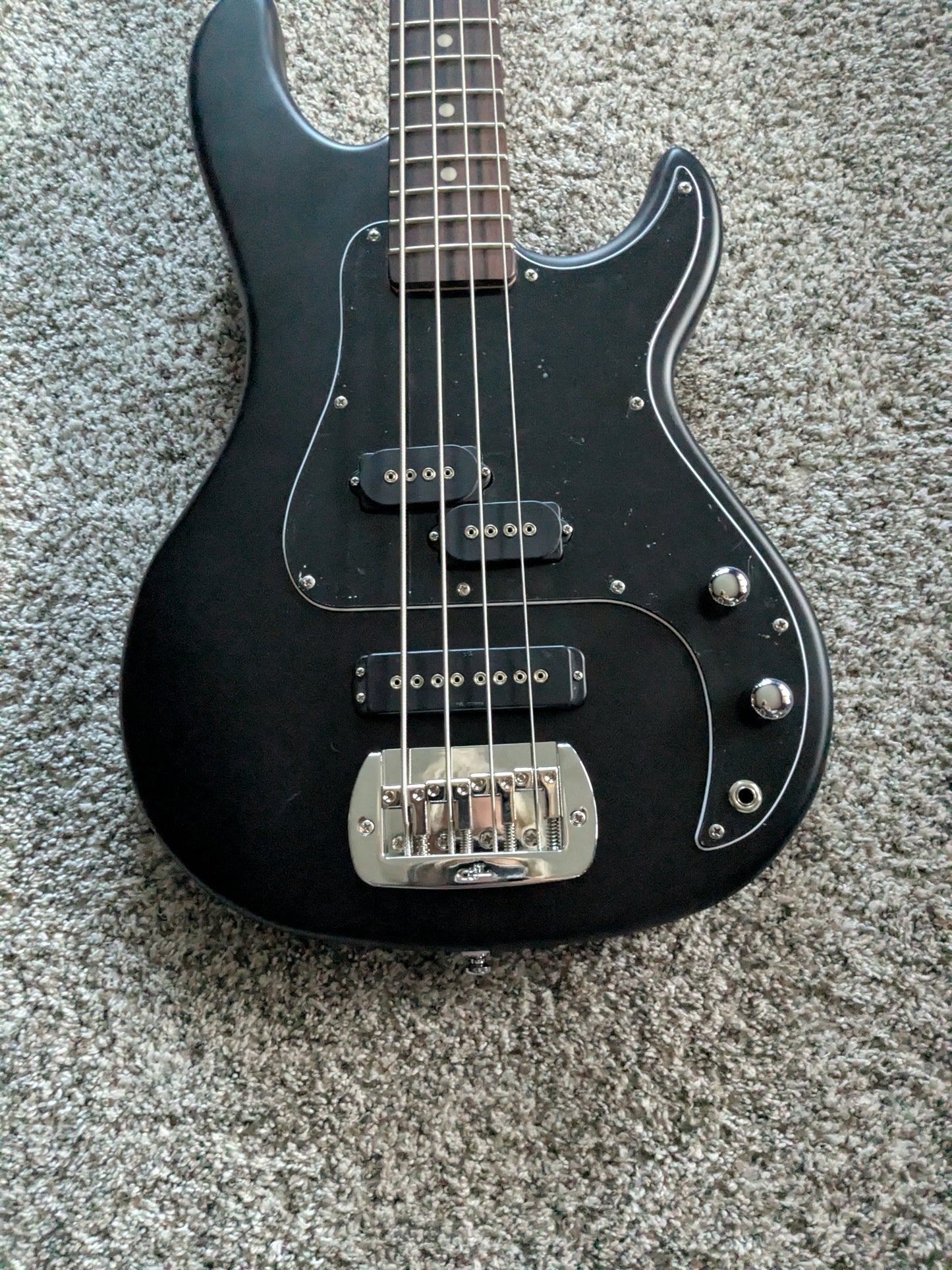G&L Tribute Series SB-2 2020s - Black Frost