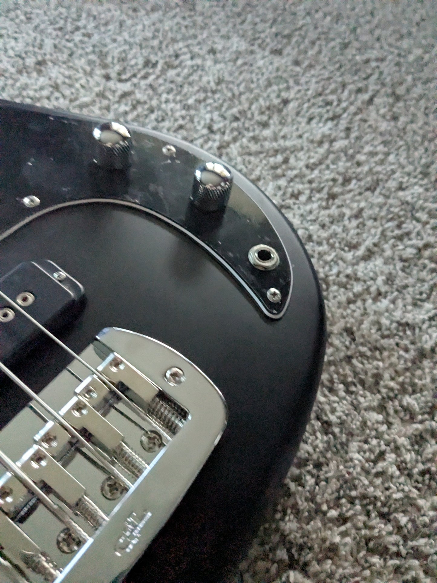G&L Tribute Series SB-2 2020s - Black Frost
