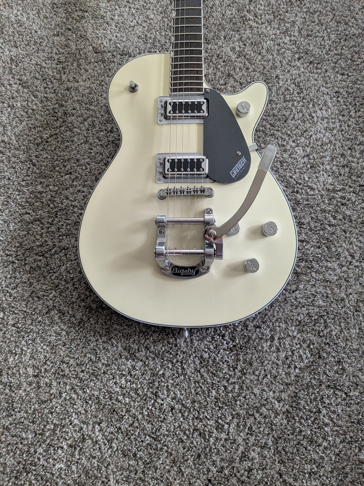 Gretsch G5230T Electromatic Jet FT with Bigsby 2025 - Present - Two-Tone Vintage White/ London Grey