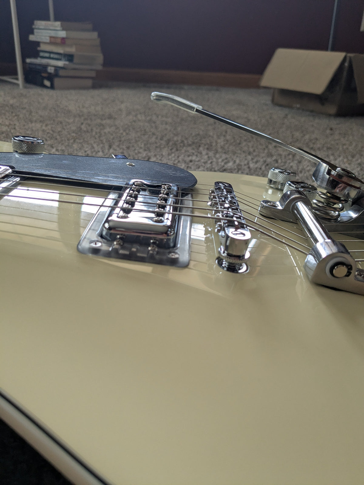 Gretsch G5230T Electromatic Jet FT with Bigsby 2025 - Present - Two-Tone Vintage White/ London Grey