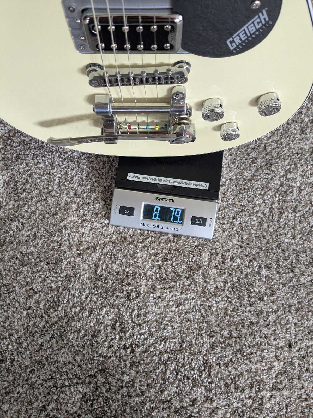 Gretsch G5230T Electromatic Jet FT with Bigsby 2025 - Present - Two-Tone Vintage White/ London Grey