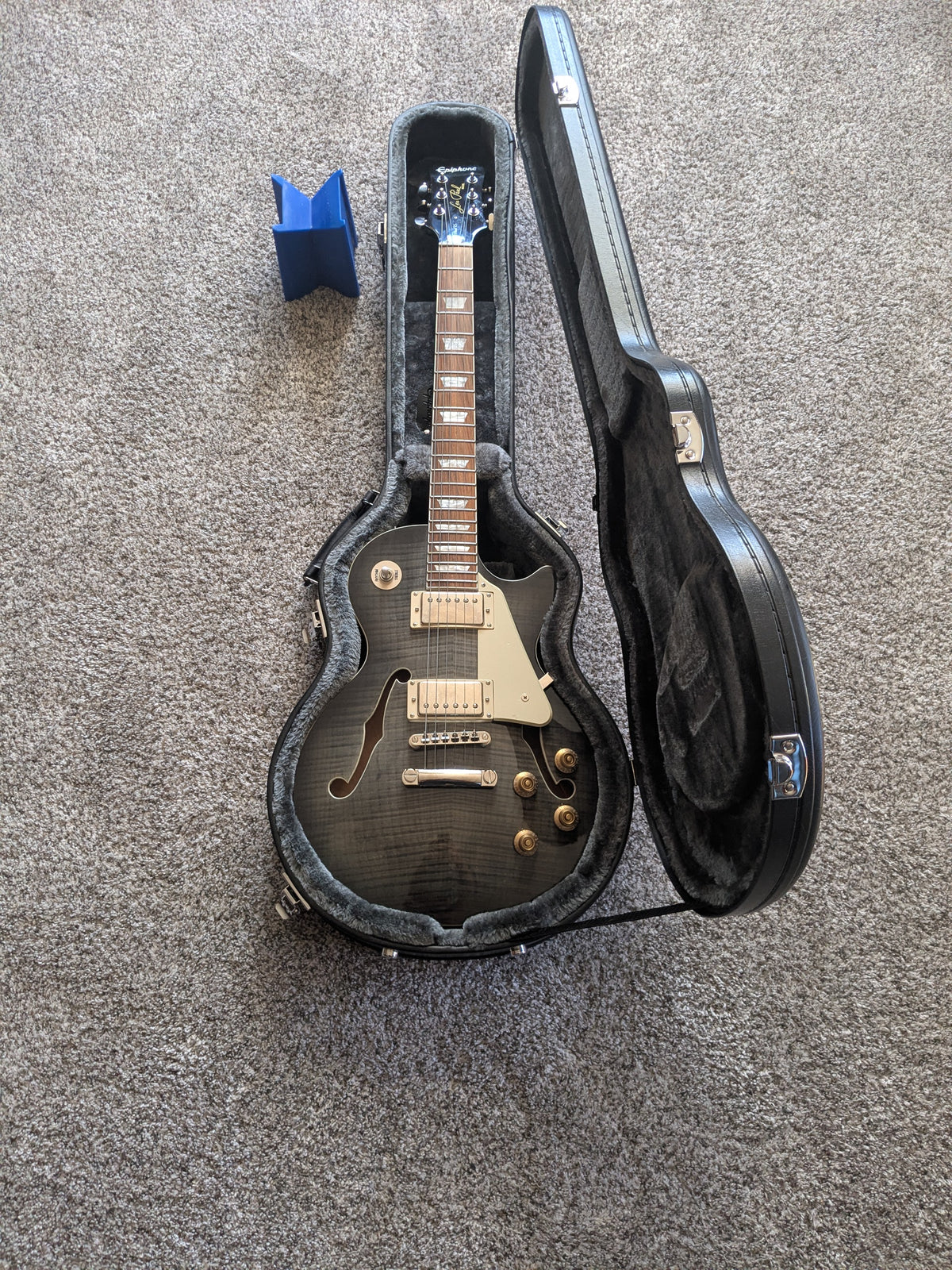 Epiphone Les Paul ES Pro 2018 - 2019 - Transparent Black