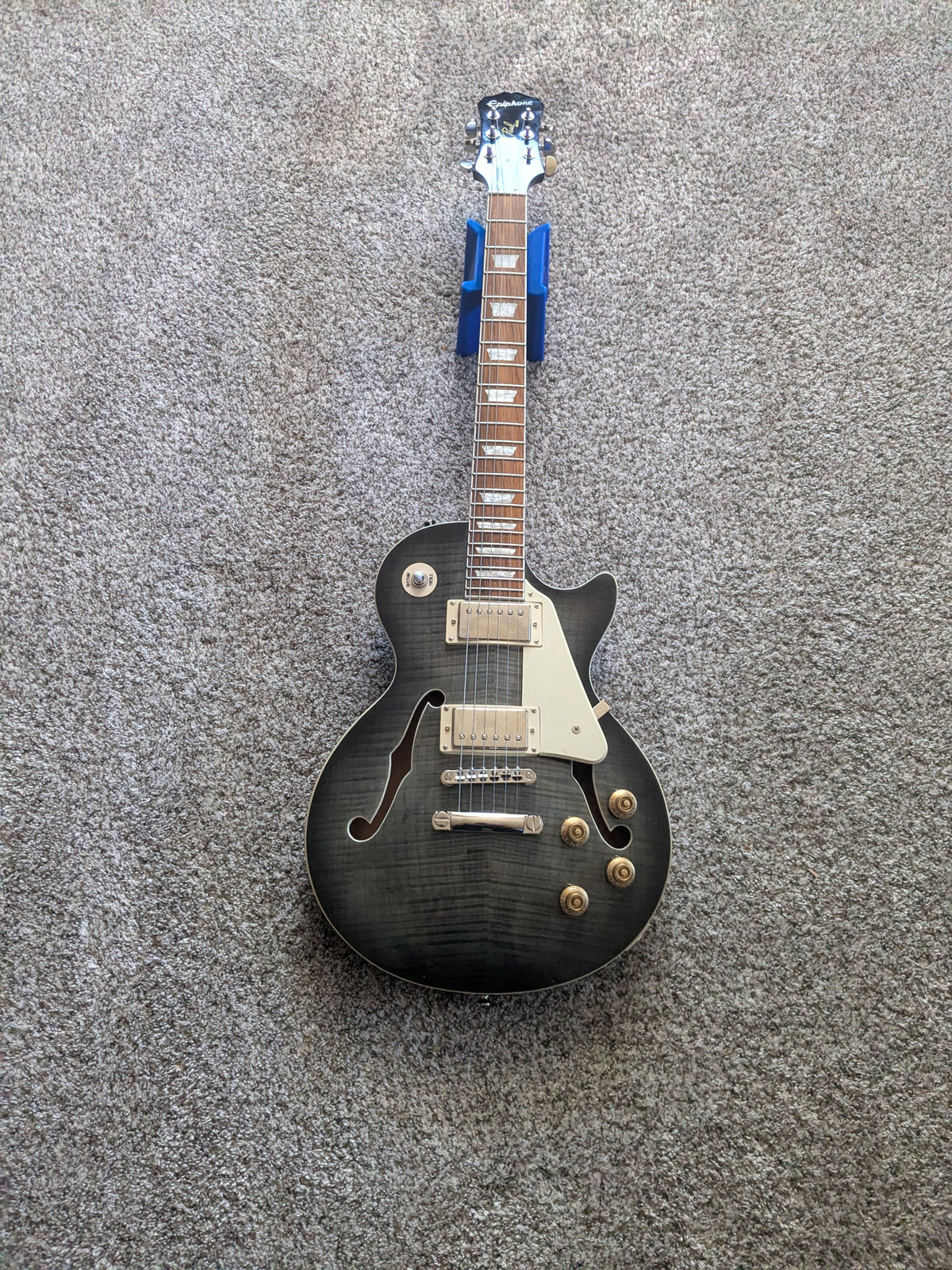 Epiphone Les Paul ES Pro 2018 - 2019 - Transparent Black