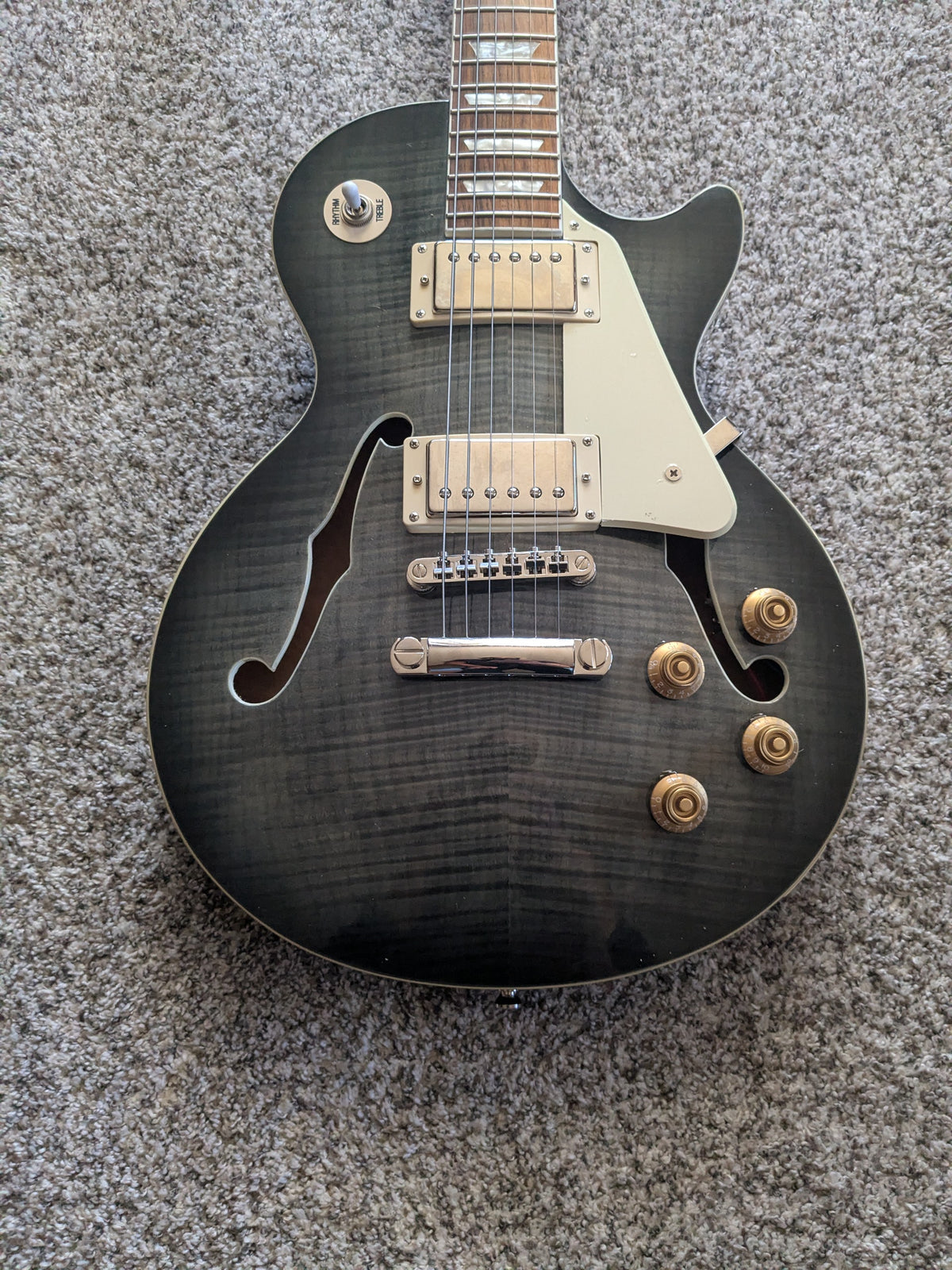 Epiphone Les Paul ES Pro 2018 - 2019 - Transparent Black
