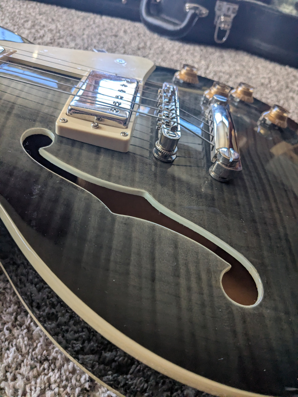 Epiphone Les Paul ES Pro 2018 - 2019 - Transparent Black