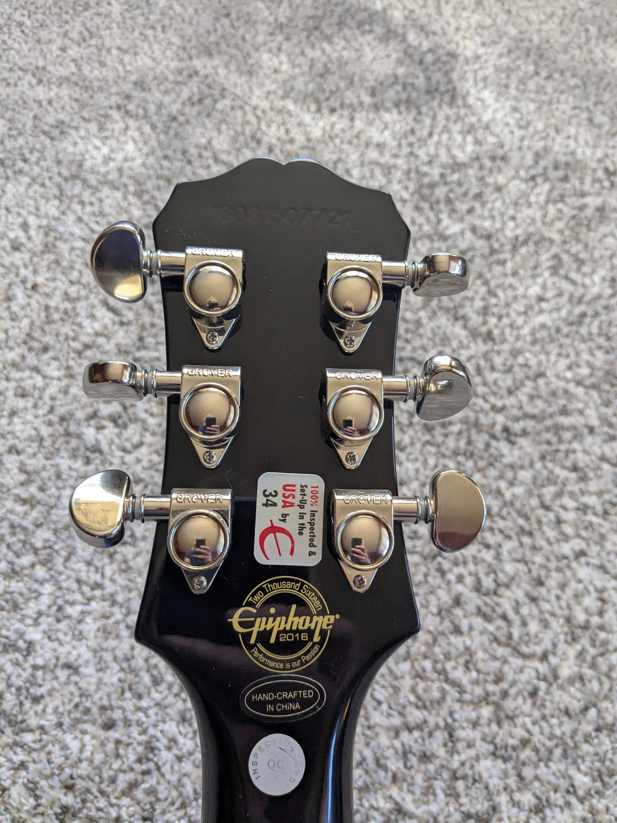 Epiphone Les Paul ES Pro 2018 - 2019 - Transparent Black