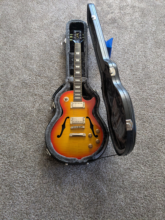 Epiphone Les Paul Standard Florentine Pro 2014 Faded Cherry Burst