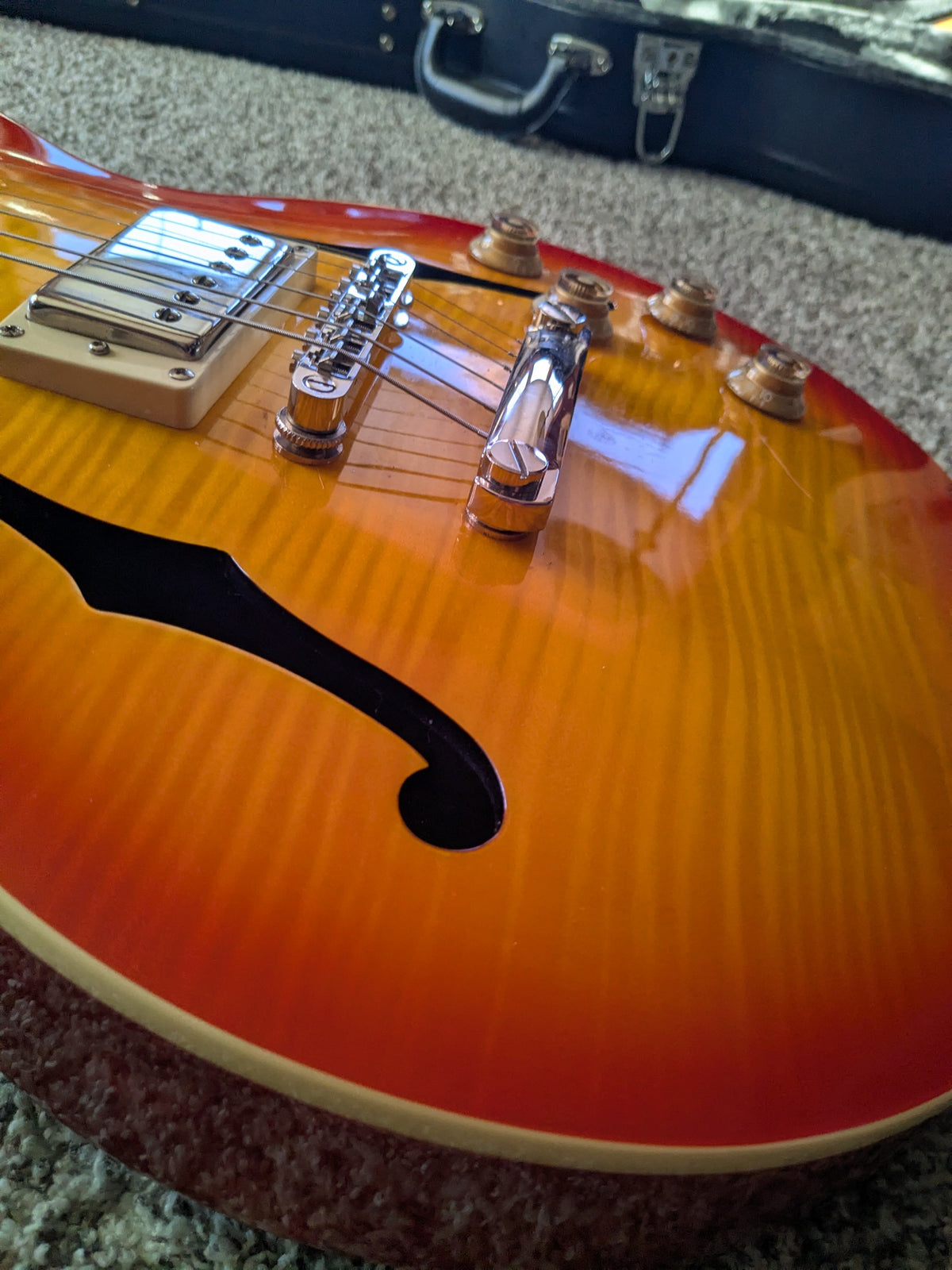 Epiphone Les Paul Standard Florentine Pro 2014 Faded Cherry Burst