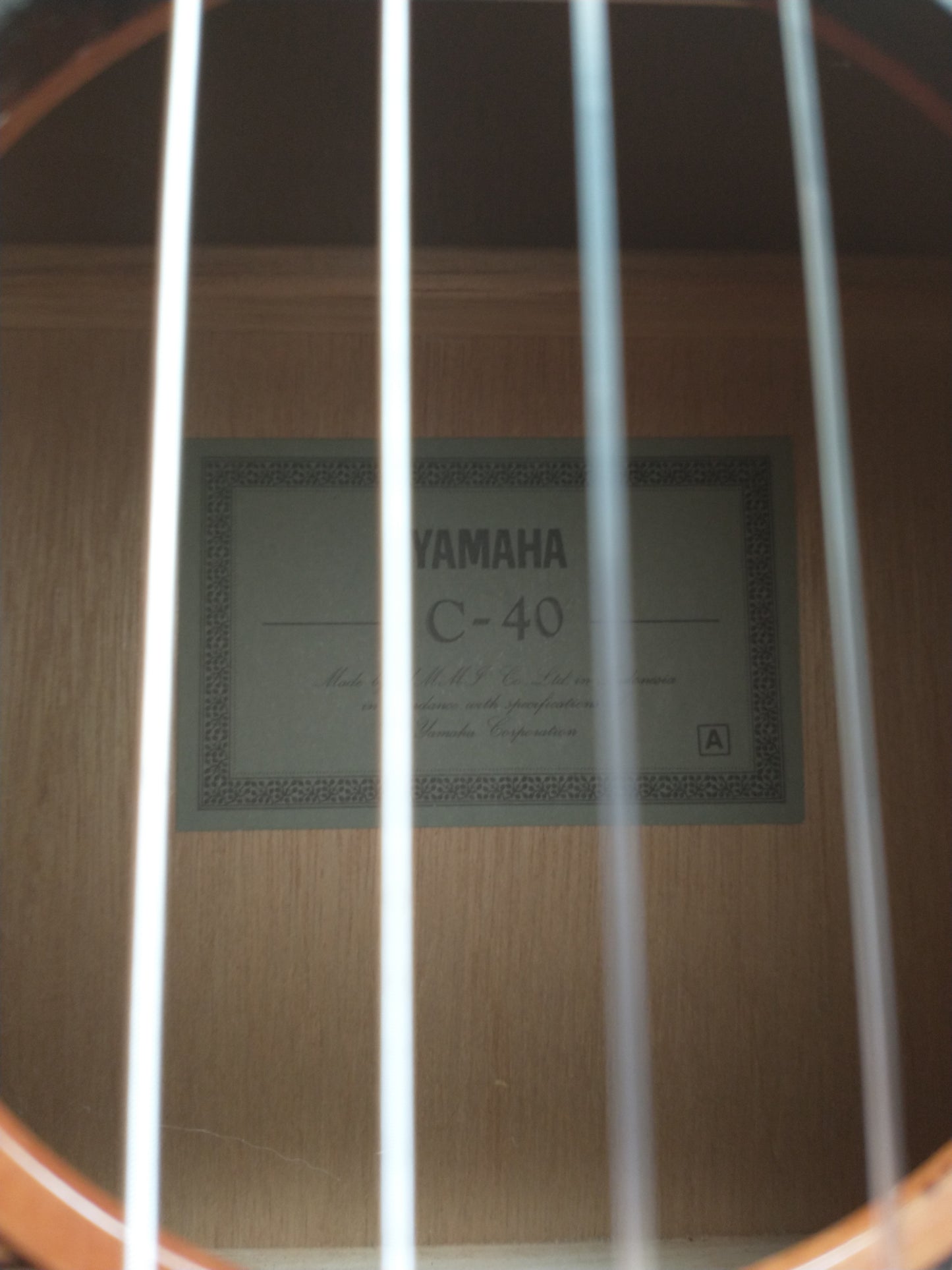 Yamaha C40PKG C40II Classical Guitar Package 2010s - Natural